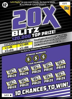 20X BLITZ Ticket Art