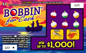 BOBBIN FOR CASH Ticket Art