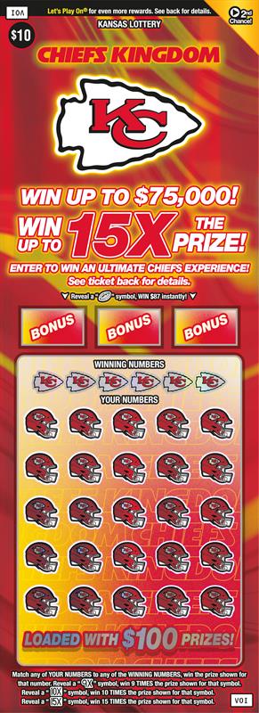 CHIEFS KINGDOM Ticket Art