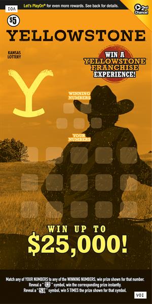YELLOWSTONE Ticket Art