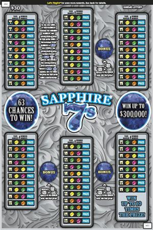 SAPPHIRE 7S Ticket Art