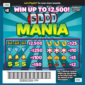 SLOT MANIA Ticket Art